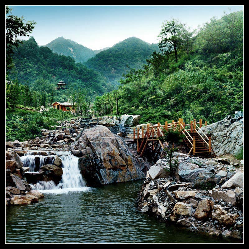 [原创]济南南部山区的新景观--九如山自然风景瀑布旅游区