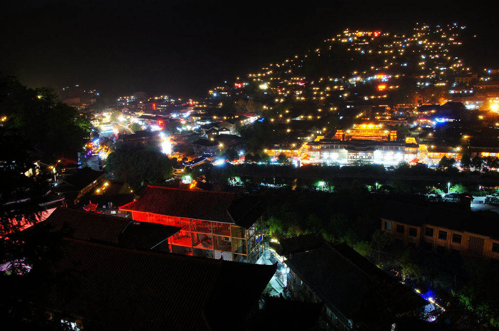 游西江千户苗寨之美丽夜景